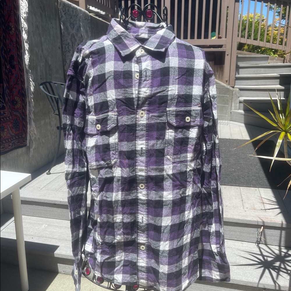 Purple flannel